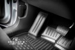 Коврики в салон VW Polo (V, Vp) 2009-2020, 4 шт. сед. .(ПУ, повышенная износостойкость)
